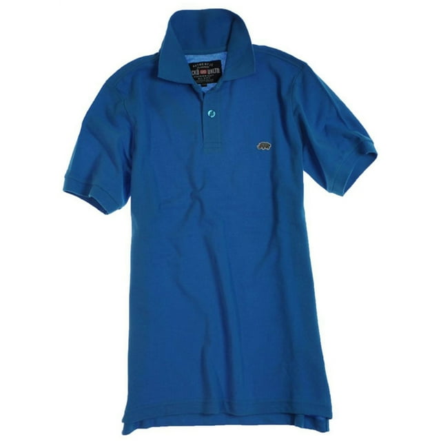 Ecko Unltd. Polo de Rugby Uni pour Homme Wallburner, Bleu, Très Petit