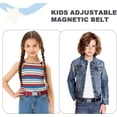 thumbnail image 5 of Kids Boy Belt Magnetic Belts Adjustable Elastic Belt Magnetic Buckle for Boys Girls(4 PCS), 5 of 13