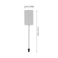 thumbnail image 2 of PBPBOX Stainless Steel Candle Holders White Metal Taper Insert for Decor, 2 of 8