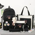 thumbnail image 5 of Nueva mochila escolar para estudiantes de primaria, cinco juegos de mochilas escolares lindas y livianas para niñas, mochilas para niñas, 5 of 5