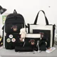thumbnail image 5 of Nueva mochila escolar para estudiantes de primaria, cinco juegos de mochilas escolares lindas y livianas para niñas, mochilas para niñas, 5 of 5