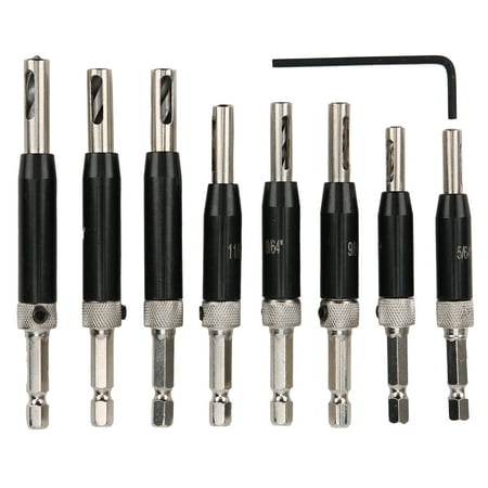

Hinge Drill Bit Set Hinge Window Door Cabinet Drilling Hole Puncher Woodworking Tool