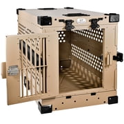 K9 Kennel Boss – صغير – قفص كلاب من الألومنيوم المطلي بالمسحوق وقابل للطي بالكامل ومتين
