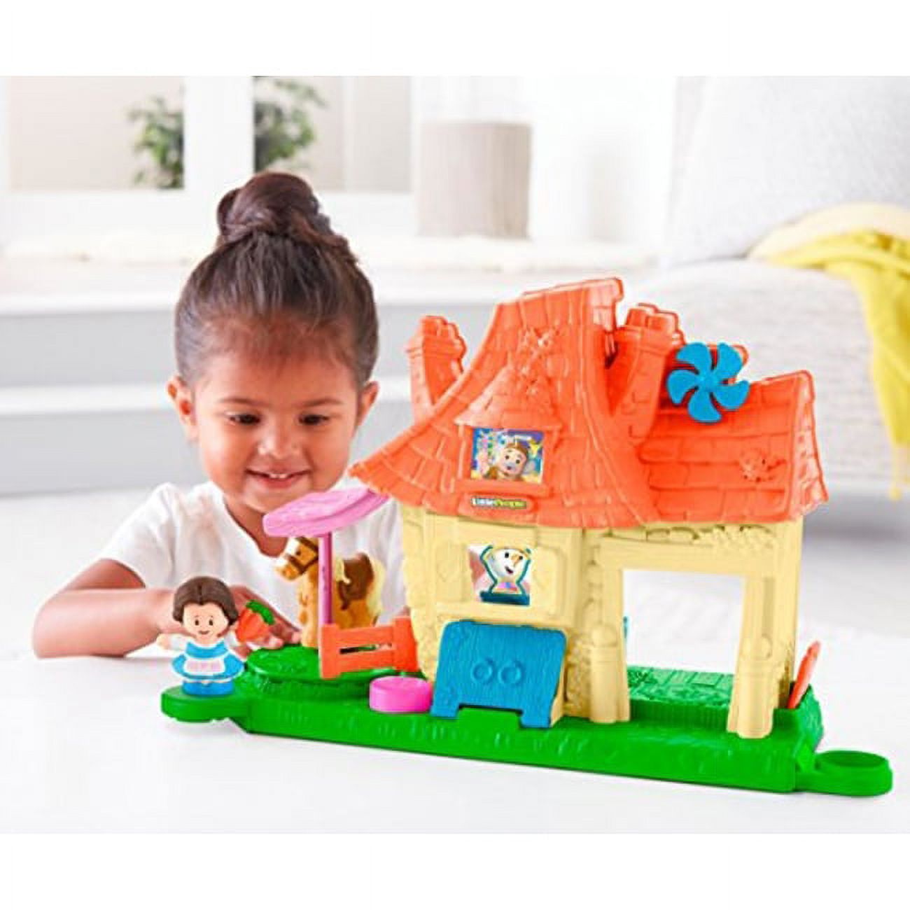 Fisher-Price Little People Disney Princess, Belle's Caring House Playset