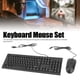 thumbnail image 5 of Combo de teclado y ratón, teclado negro impermeable y respuesta ráspida del ratón para la familia, 5 of 7