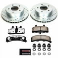 thumbnail image 3 of PowerStop Front Z36 Truck & Tow Carbon-Fiber Ceramic Brake Pad and Drilled and Slotted Rotor Kit Fits: CHEVROLET GMC Select Models K4873-36, 3 of 9