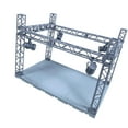 thumbnail image 4 of colcolo Action Figures Stage Accessories DIY Universal Easy to Assembly Show Model Stage Grey, 4 of 8