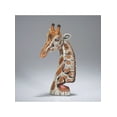 thumbnail image 3 of Edge Sculpture Miniature Giraffe Bust Figurine 7.29in H, 3 of 7