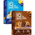 thumbnail image 1 of Brain and Body Plant Protein Bars - Chocolate & Fruit Variety - 24-Count Low Carb - Gluten Free, High Fiber, Vegan Snacks - Low Sugar Meal Replacement, 1 of 5
