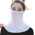 thumbnail image 2 of SPRING PARK Women Floral Chiffon Bandana Face Mask Cover Scarf Neck Gaiter Reusable Washable Breathable, 2 of 8