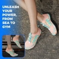 thumbnail image 5 of AUXDIQ Water Shoes Women Men Quick Dry Aqua Shoes Barefoot Beach Swim Shoes, Orange, 6 US, 5 of 6