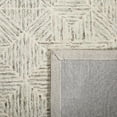 thumbnail image 5 of SAFAVIEH Abstract Brock Geometric Area Rug, Ivory/Light Blue, 4' x 4' Square, 5 of 9