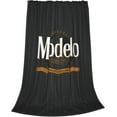 thumbnail image 2 of Modelo Beer Fleece Blanket, Very Soft Microfiber Flannel Blanket for Couch Warm and Cozy for All Seasons, 2 of 6