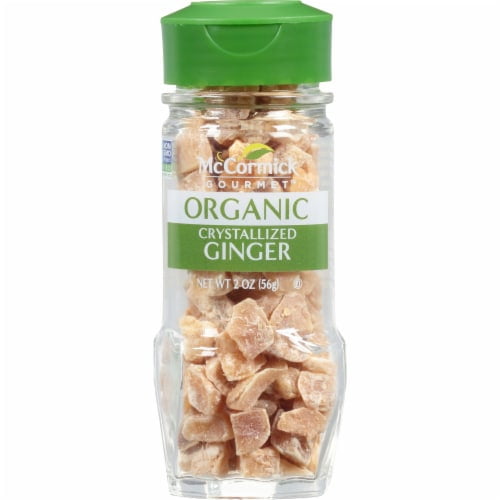 McCormick Gourmet Organic Crystallized Ginger 2 oz.