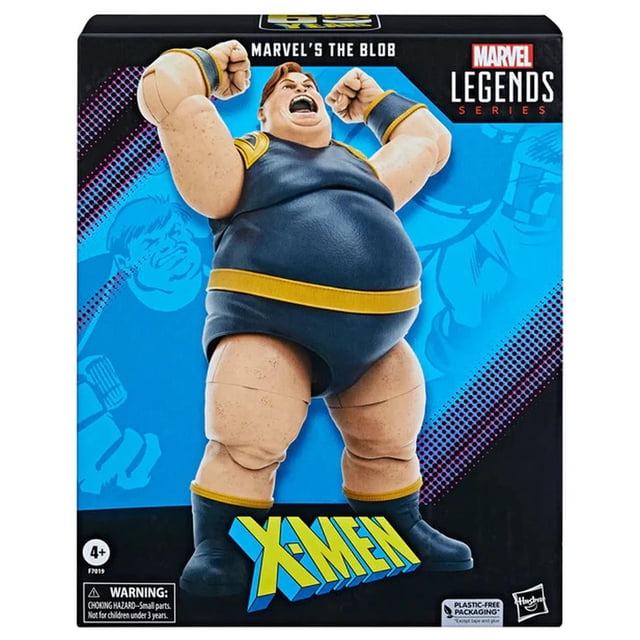 Marvel Legends Hasbro X Men Blob figura coleccionable 15 cm con 3 ACCESORIOS