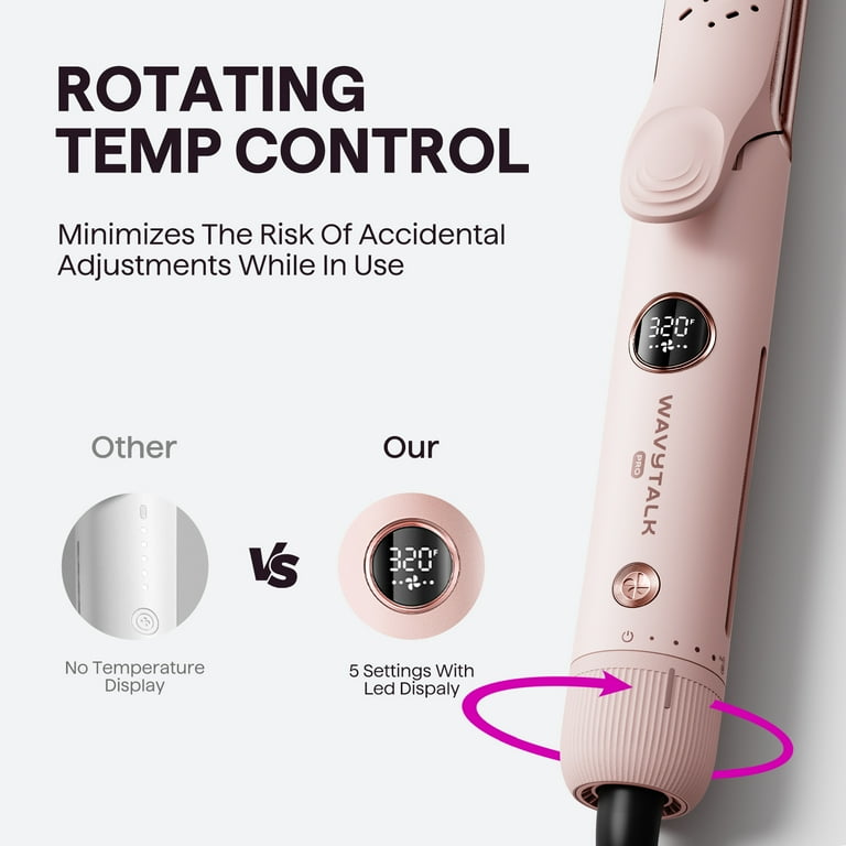 Wavytalk Airflow Styler Whirlwind Curl, Hair Straightener and