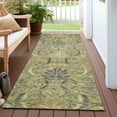 thumbnail image 6 of Addison Rugs Chantille Indoor/Outdoor Transitional Damask Aloe Washable Runner Rug, 2'3" x 7'6", 6 of 6