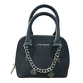 thumbnail image 1 of Mini Crossbody Steve Madden color negro con doble asa para mano y asa larga para hombro ajustable, mide 20 cm de ancho por 15 cm de alto, 1 of 6