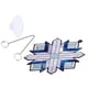 thumbnail image 3 of Copo de nieve navideño colgante GOOHOCHY, adorno colgante de copo de nieve acrílico, copo de nieve decorativo para el hogar, 3 of 6