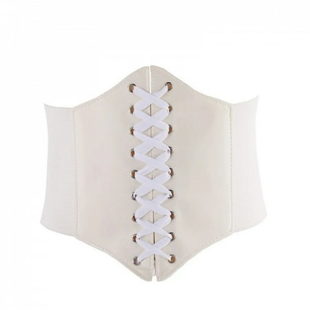 Women s Corset Body Shapewear Sexy Wide Leather Belt Cummerbunds Strap Belts for Women High Waist Slimming Corsets and Bustiers
