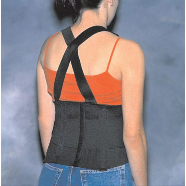 Back Support Industrial W/ Suspenders Med 3338