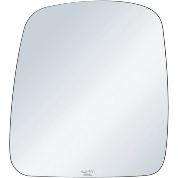exactafit 8729L Driver Side Mirror Glass Replacement Fits Chevy Express, GMC Savana 1500 2500 3500 Left Hand 3m Adhesives