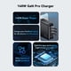 thumbnail image 2 of Cargador rápido PD de 140 W GaN para teléfonos móviles iPhone Huawei (enchufe negro del Reino Unido) Likrtyny Para estrenar, 2 of 9