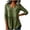 Green#46, variant on UVEASISHA Women V Neck Tunic Top 3/4 Sleeve Babydoll Blouse Empire Waist Loose Fit Peplum Shirt Casual Summer Vacation Wear Gray M
