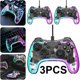 thumbnail image 1 of DQrwqpou RGB Gamepad Anti-Wear Rocker Juegos con cable Manija Accesorios para juegos para PS Switch, 1 of 8