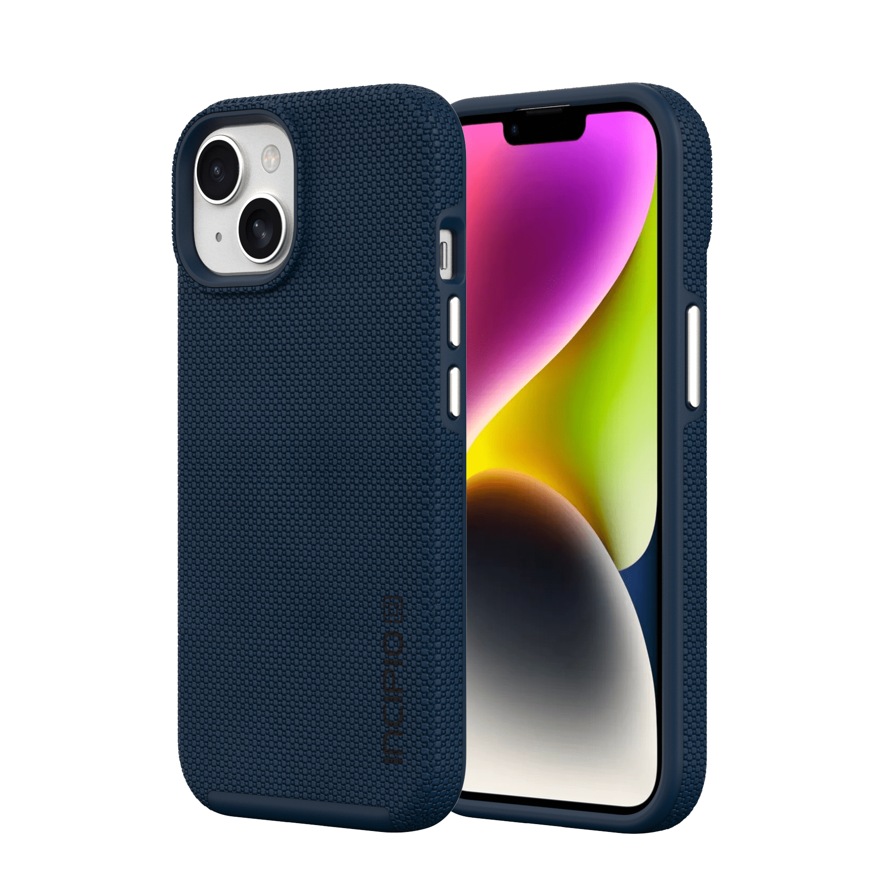 Incipio Dual Pro for iPhone 15/14/13 Dual Layer Construction- Navy