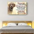thumbnail image 3 of Funny Goldendoodle Dog Wall Art God Quote Poster Prints Wall Pictures For Living Room Modern Canvas Artwork For Office Unframed 24×36 in, 3 of 5