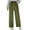 Army Green, variant on Lenpel Cargo Pants for Women High Waisted Wide Leg Business Casual Work Trousers Baggy Derss Pants with Pockets