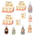 thumbnail image 3 of Para Labubu caja ciega serie colgante flocado modelo juguete Kawaii monstruo réplica llavero juguete muñeca de cumpleaños regalos de juguete, 3 of 5