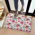 thumbnail image 2 of Pioneer Flower Floral Print Pattern Door Rugs,Washable Non Slip Door Mats Indoor,Decorative Door Mats,Entry Mat Indoor for Entrance,Bedroom,Kitchen,Bathroom,16"x24", 2 of 6