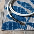 thumbnail image 5 of SAFAVIEH Cabana Elouise Botanical Indoor/Outdoor Area Rug, Grey/Blue, 9' x 12', 5 of 15