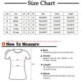 thumbnail image 3 of Jophufed Womens Summer Tops 2022 Plus Size Color Block Short Sleeve Shirts Round Neck Tie Dye T-Shirt Oversized Casual Blouses Beach Party, 3 of 3
