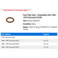 thumbnail image 2 of Fuel Filter Seal - Compatible with 1988 - 1999 Chevy K1500 1989 1990 1991 1992 1993 1994 1995 1996 1997 1998, 2 of 2