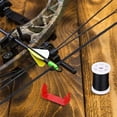 thumbnail image 4 of 2 Pieces Bowstring Separator Bowstring Serving Thread Peep Sight Installer Red Archery Bowstring Separator, 4 of 7