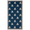 thumbnail image 2 of Safavieh Courtyard Ainsley Sailboat Indoor/Outdoor Area Rug, Navy/Beige, 2'7" x 5', 2 of 14
