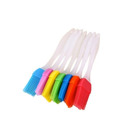 

UMMH Silicone Spatula Barbeque Brush Cooking BBQ Heat Resistant Oil Brushes Kitchen Bar Camping Cake Baking Tools Split Type Brush
