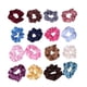 thumbnail image 1 of 16 Pcs Solid Color Stretch Hair Ties Cloth Art Hair Rope Ponytail Holders Accessories for Women Girls Mixed Color, 1 of 5
