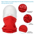 thumbnail image 4 of Uxcell Foulard de Cou, Lot de 4 Respirantes et Rafraîchissantes pour Cyclisme Course, Rouge, 4 of 7
