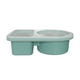 thumbnail image 2 of Contenedor de Salsa de Doble Compartimento de Silicona, Dispensador Portátil de Grado Alimenticio con Tapa, Caja de Almacenamiento de Aperitivos Antifugas 15x9.8x4.2cm, Múltiples Colores, 2 of 6