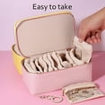 thumbnail image 7 of Familiarn Travel Jewelry Box, Familiarn Travel Jewelry Case with 12 Small Pouche, Large Capacity Waterproof, Suitable for Jewelrys Storage, for Earring, Ring, Necklace, Bracelet, 7 of 7