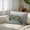 Light Brown Teal Green, variant on Silk Satin Pillowcase, Ocean Sea Turtle Nautical Map Rectangle Brushed Pillow Covers 20x36in Underwater Marine Life Decorative Throw Pillows Protector Cushion Case for Sofa,Patio,Couch,Garden