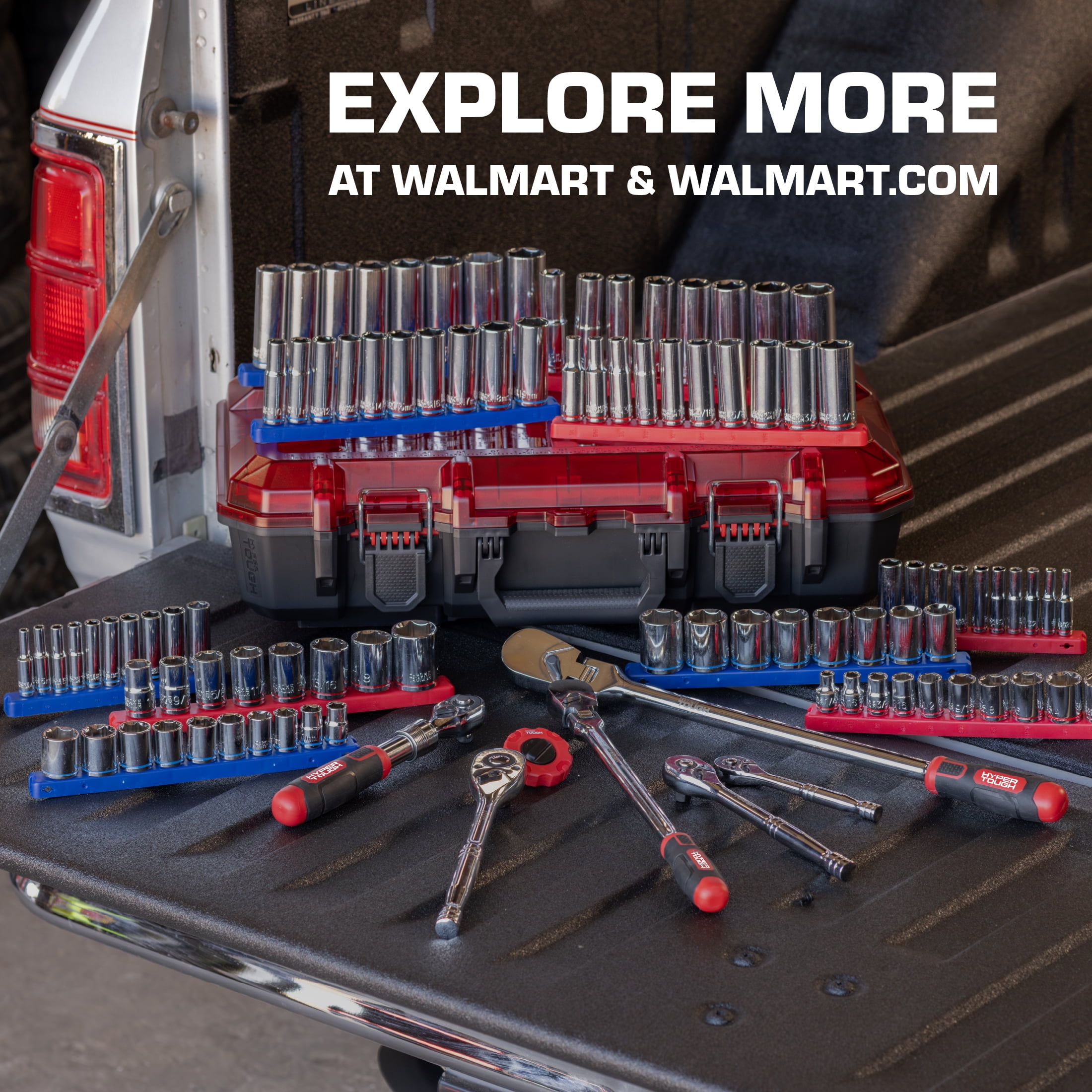 Hyper Tough 262-Piece Mechanics Tool Set, SAE and Metric - Walmart.com