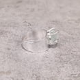 thumbnail image 3 of Natural Aquamarine Ring, Rough Aquamarine Gemstone Ring, March Birthstone, Wide Band, 925 Sterling Silver, Womens Ring, Christmas, Thanksgiving, Handmade, Statement Jewelry, Raw Gemstone Jewelry, 3 of 6