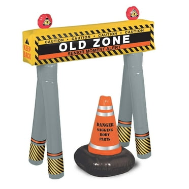 Amscan Old Zone Barricade Kit Party Decoration, One Size, Multicolor