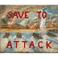 thumbnail image 3 of Raffan 23x20 Black Modern Framed Museum Art Print Titled - Opposed Landing (1943), 3 of 5
