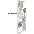 thumbnail image 4 of DecorShore Contemporary Metal Wall Art Set of 2 | Framed Wall Decorations | Modern Metal Home Decor | Large Wall Decor | Leaves Nature Metal Decorative Wall Art, 4 of 5